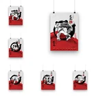 Аниме, японский плакат Kyokushin Karate, картина маслом, плакат, печать, холст, Настенная картина для домашнего декора комнаты