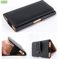 leather phone cover pouch for sony xperia 1 10 l1 l2 l3 e1 e3 e4 e5 c3 c4 z z1 z2 z3 z5 z6 zr x xz xz1 flip waist bag cover case