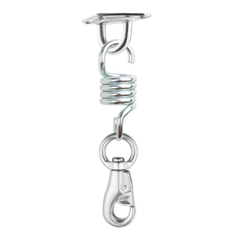 

Hammock Chair Hanging Kit Spring Swivel Hooks Ceiling Mount Tool Set Accessories for Idoor Outdoor Swing Lazy Chair