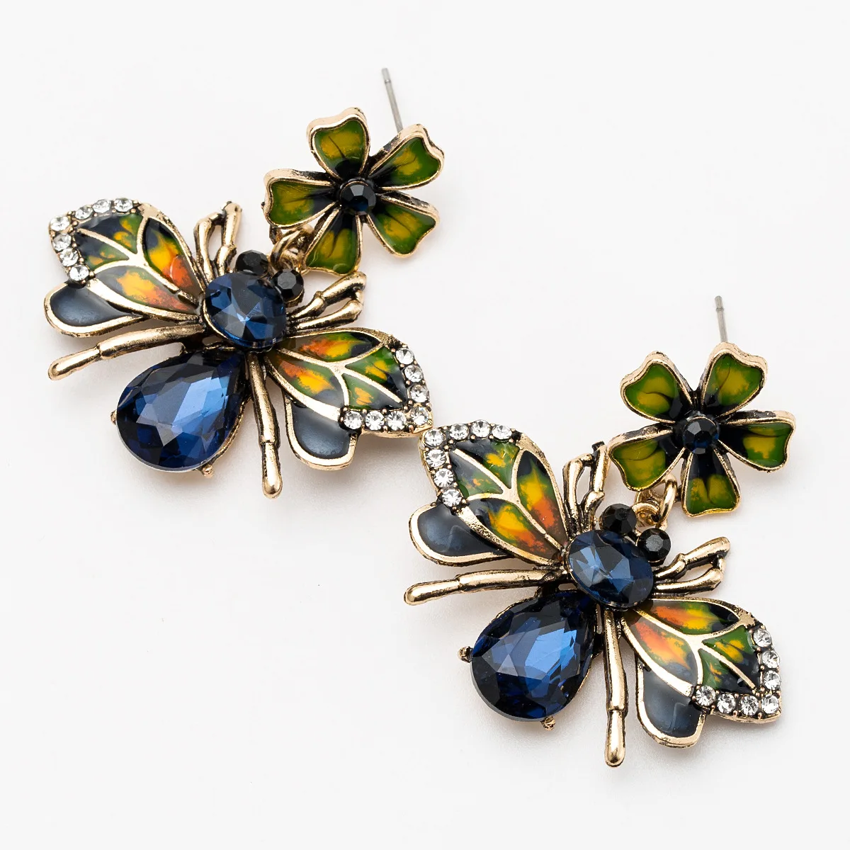 Креативные ручной работы пчелы кисточкой серьги для женщин девочек модные