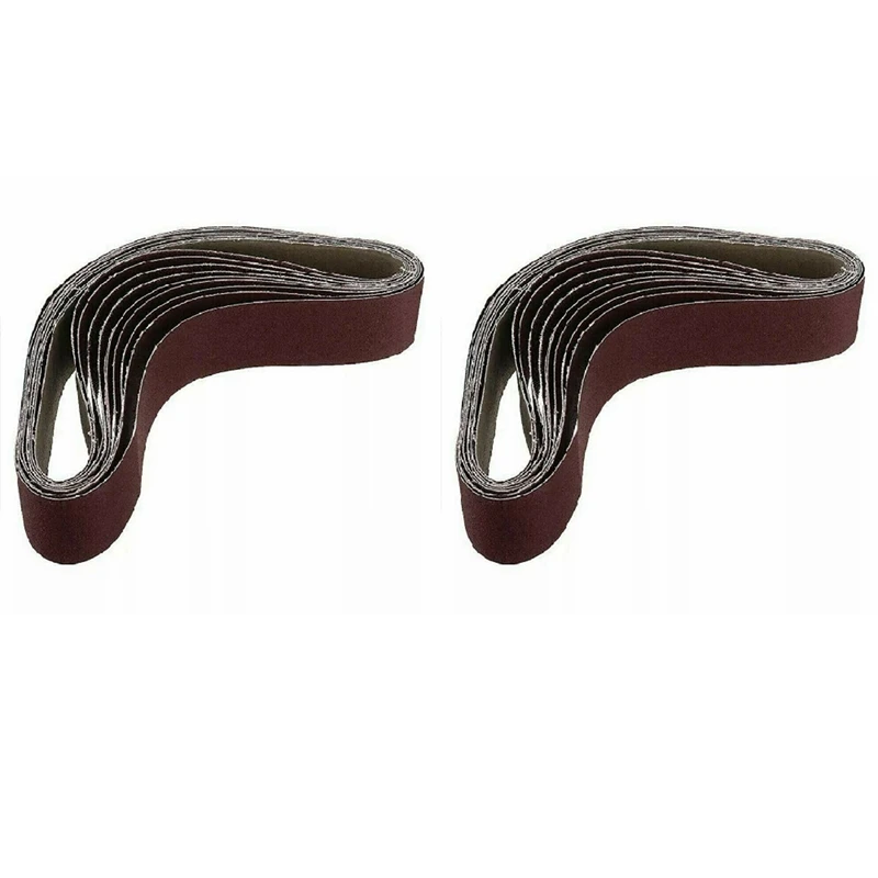 

Promotion! 20 Pcs 686X50mm Sanding Belts Aluminium Oxide Sander Sanding Belts, 10 Pcs 120 Grit & 10 Pcs 1000 Grit