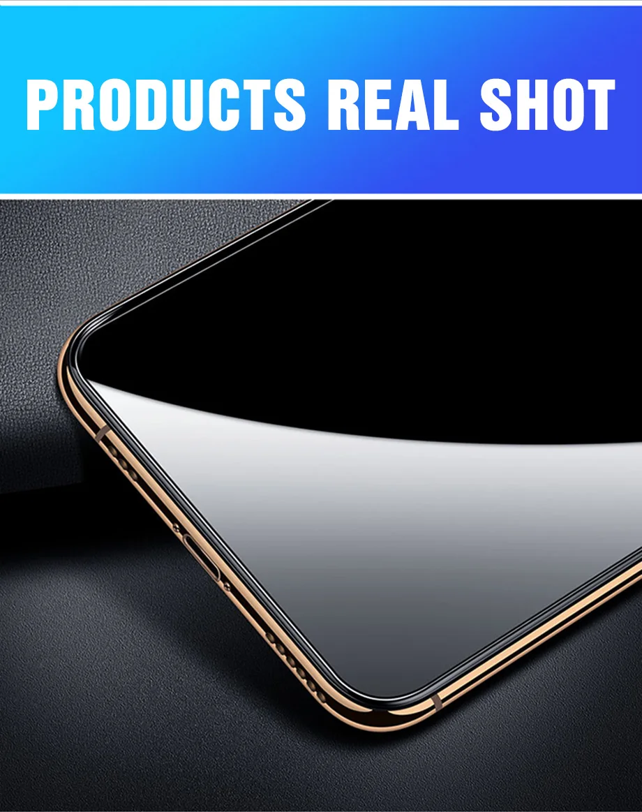 100D полное покрытие Защитное стекло для IPhone X XR XS 6 6S 7 8 Plus Защитная пленка для экрана на IPhone XR XS MAX 5 5S SE 8 7 X стекло
