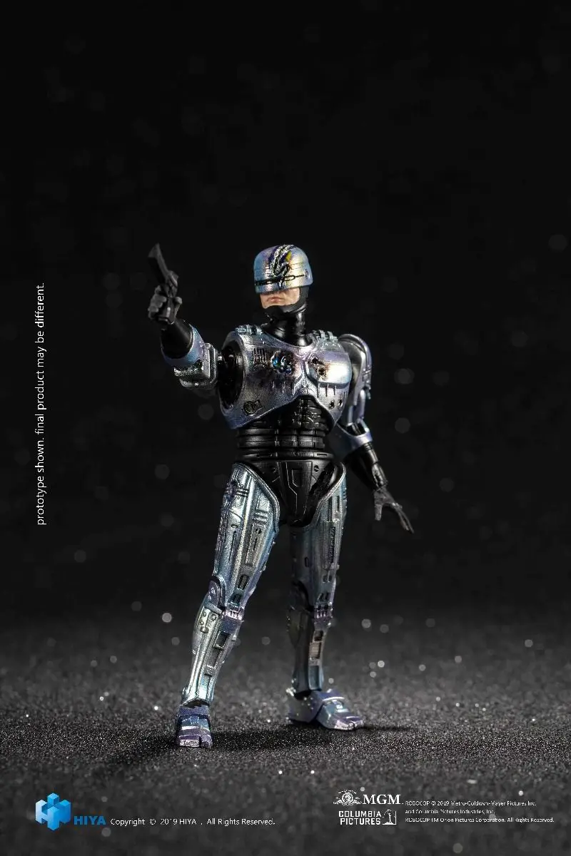 Игрушки Hiya ROBOCOP 2: Battle Damage 1:18 4 дюймовая фигурка Актона|Игровые фигурки и