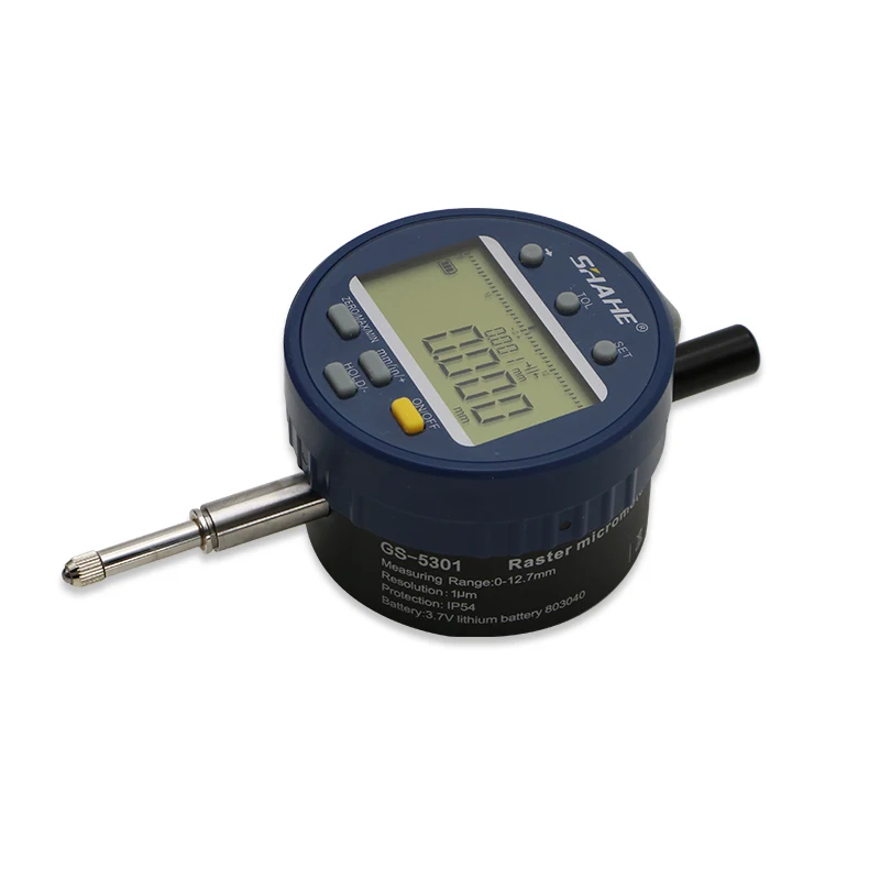 Электронный цифровой циферблатный индикатор SHAHE измерительный прибор 0 12 7 мм 001