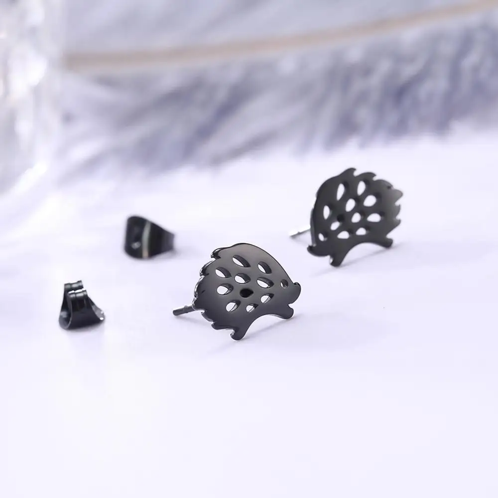 Мини-серьги LIKGREAT для женщин и девочек модные ювелирные изделия из нержавеющей