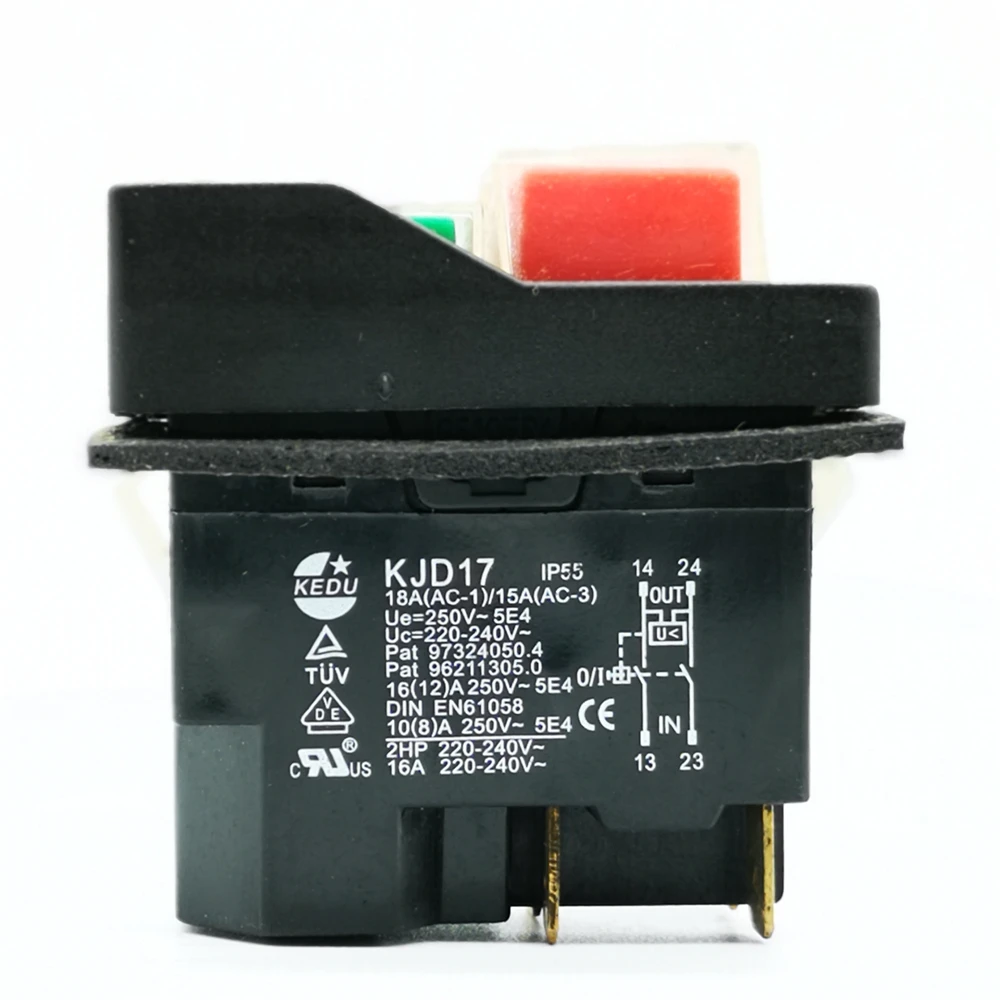 5 контактный водонепроницаемый магнитный взрывозащищенный кнопочный