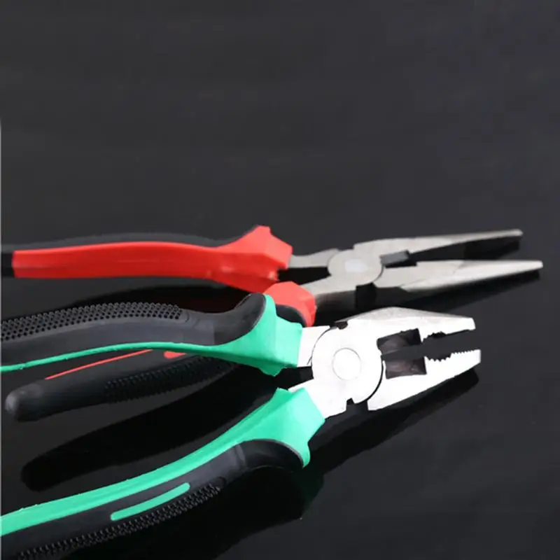 

6 Inch Random Color Multi-functional Vise Household Flat Mouth Pliers Car Emergency Tool Vise Household Tool Oblique Wire Cutter