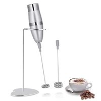 milk blender milk frother electric handheld foam maker for making lattes coffee cappuccinos hot chocolates as creamer and
