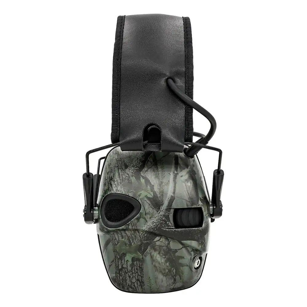 Тактические электронные наушники с усилением звука и защитой от шума для охоты