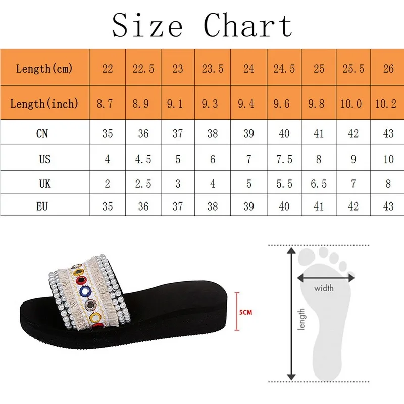 

Women Flat Slipper Art Tribal Print Summer Beach Flip Flop For Ladies Comfortable Black Shoes Print Embroider Fringe Slippers