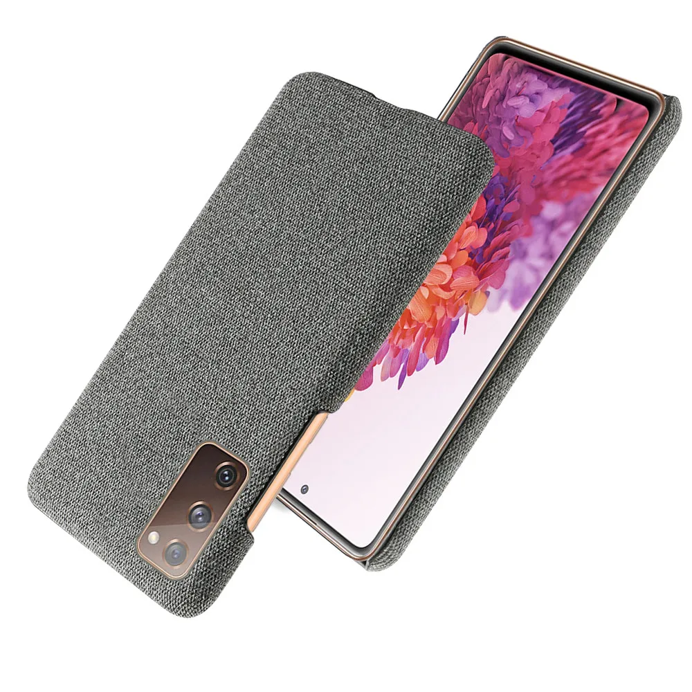 Нескользящий ультратонкий тканевый чехол для Samsung Galaxy S20 FE телефона samsung s20 Fan Edition