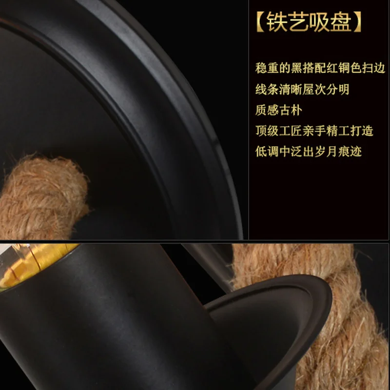 Американский настенный светильник прикроватная лампа ретро лестница проход