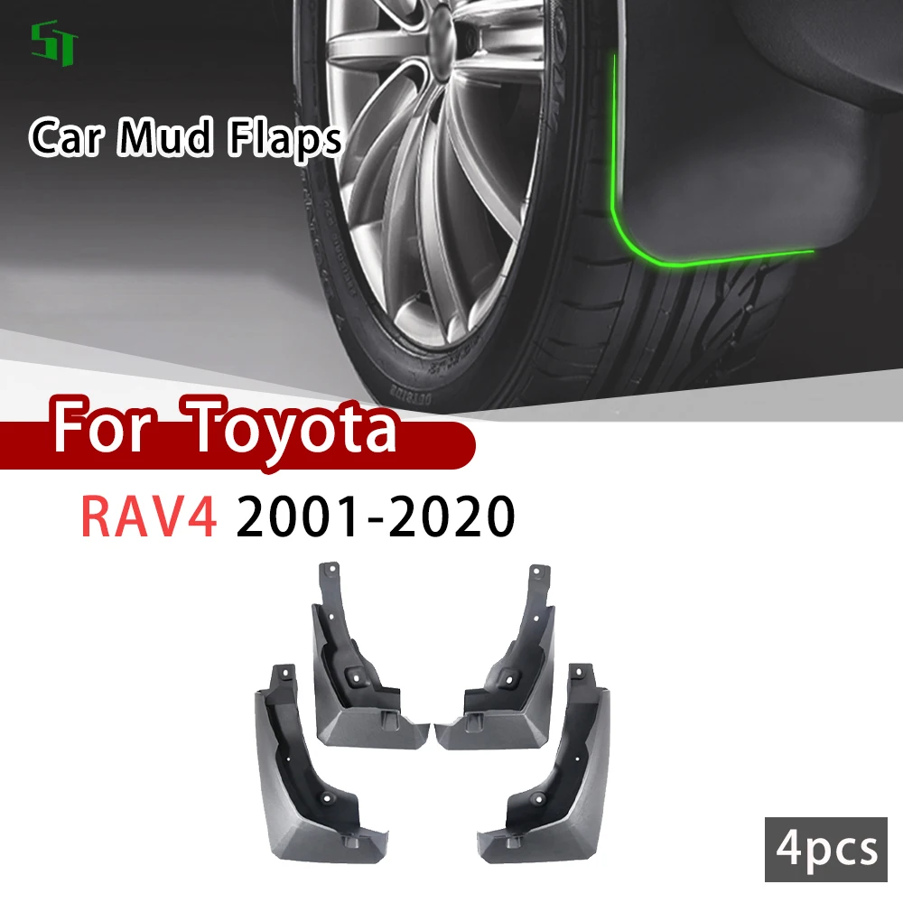 

Fender for Toyota RAV4 XA20 XA30 XA40 XA50 2001-2020 Mud Guard Flap Splash Flaps Mudguards Car Mud Flaps Accessories XA 30 40 50