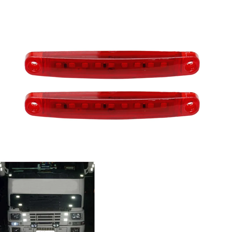 30 шт. 24 В светодиодный светодиодные фары для грузовиков боковой свет маркер