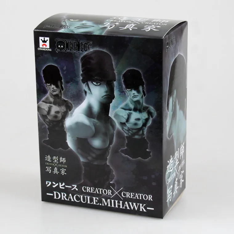 Экшн фигурка ONE PIECE Creator Roronoa Zoro Статуя Бюст голова портрет 16 см ПВХ игрушки