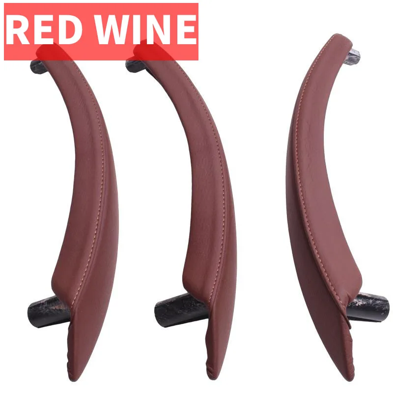 3PCS/set RHD Right Hand Drive Beige Outer Leather Interior Inner Door Pull Handle Trim Cover Panel For BMW E70 E71 X5 X6 2007-13 |
