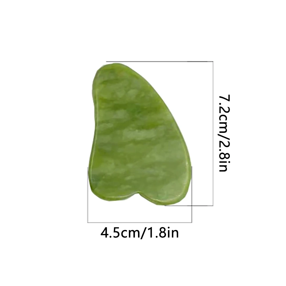 

Jade Stone Facial Massage Roller For Face Neck Natural Massager Green Guasha Scraper Set Thin Lift Beauty Slimming Tools Roller