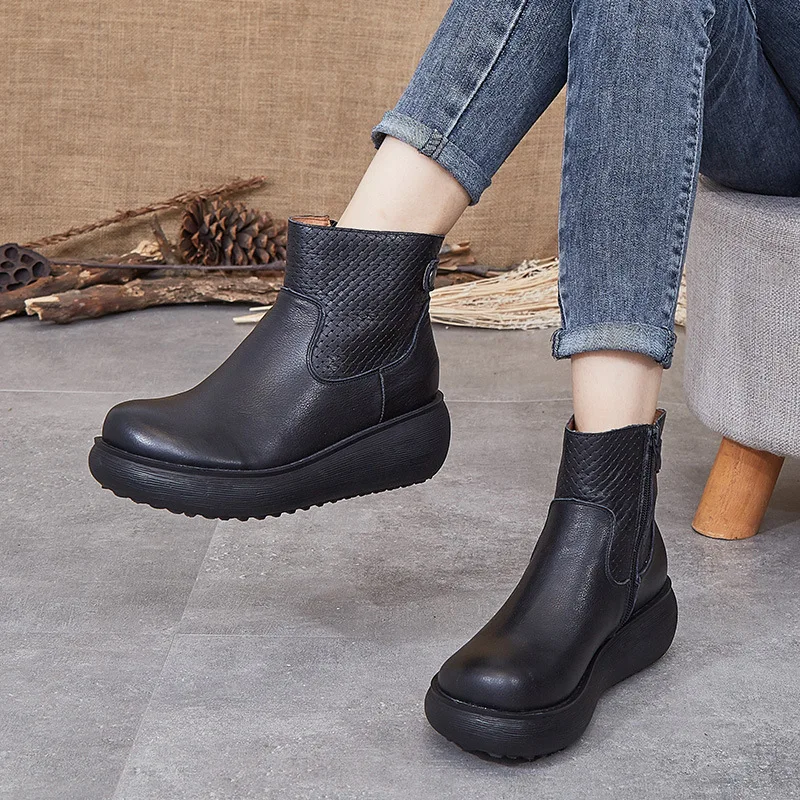 

New Boots Women Style Design Women's Autumn Boots Round Style Rubber Boot Female Large Casual Woman Shoes