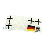 heng long 116 tiger i tank german cross decal sticker 3818 th00171 smt4