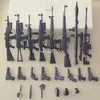 JS-MM3089-A AK47 ружье 1/6 винтовка в сборе, модель ружья, комплекты солдатского оружия, винтовка 98 кирпичей для строительства, фигурка, модель пистолета, здание Ki - Цвет: JS-MM3089-A
