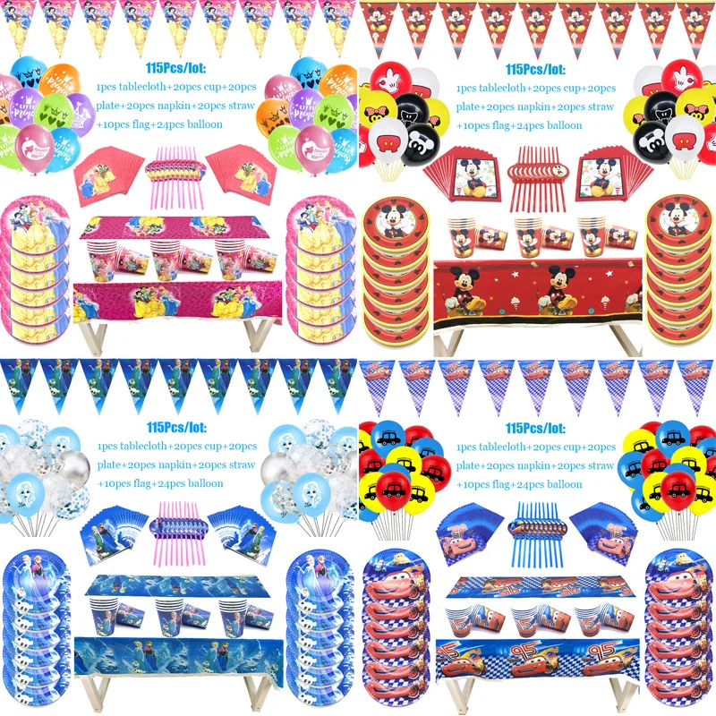 -Принцессы из мультфильма “Холодное сердце” принадлежности для тематической