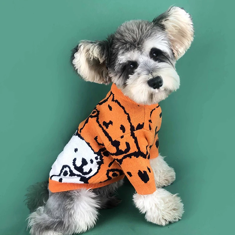 Одежда для собак теплая одежда домашних животных свитер собаки кошки куртка