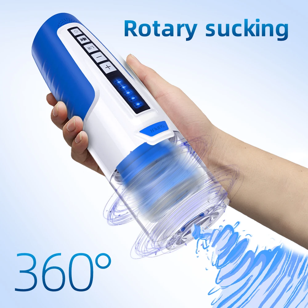 Мужской мастурбатор Leten высокоскоростной вращающийся поршень автоматический