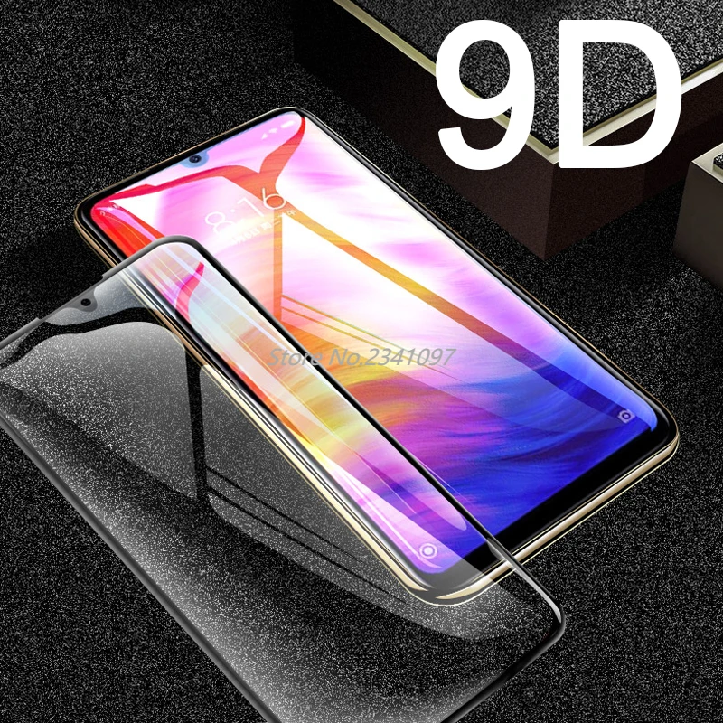 9D защитное закаленное стекло для Xiaomi Redmi 7A 6A Note 7S 8 7 6 Pro Redmi6 Redmi7 Note6 Note7 Note8 Защитная