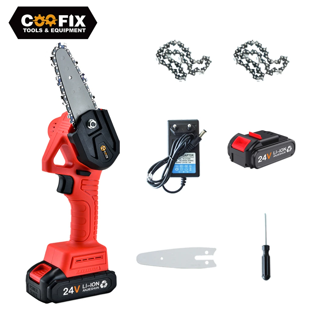 

Пила для цепной пилы COOFIX Mini Electr, Садовая, аккумуляторная