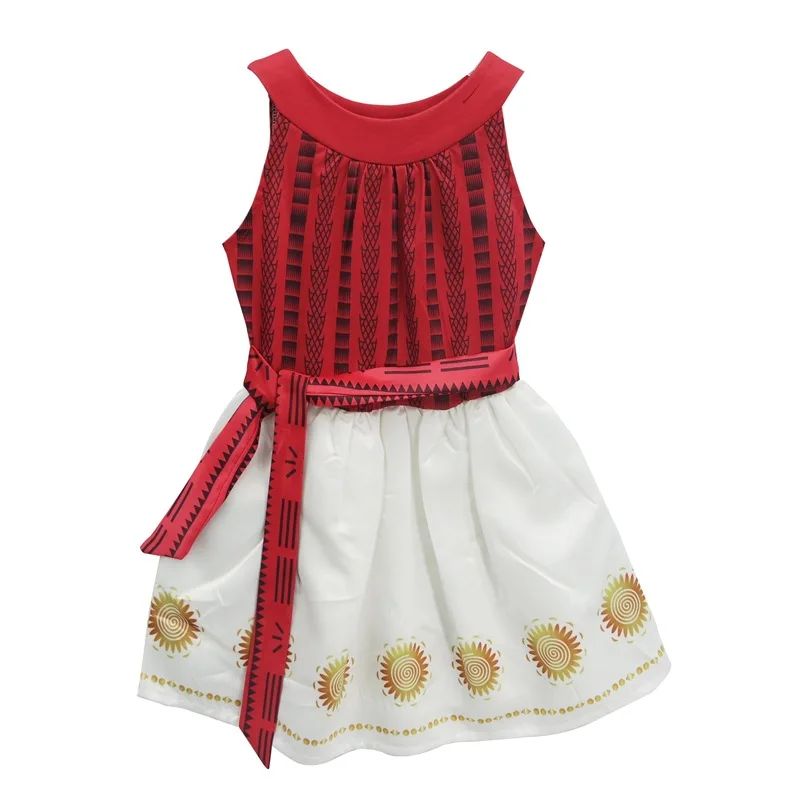 Детская одежда для малышей Костюм принцессы Моаны Платье Vaiana 2020 Комплект одежды