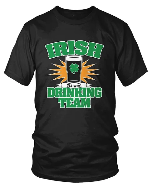 

Men's Irish Drinking Team, Slainte St Patricks Day T-shirt