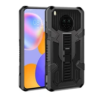 armor bracket shockproof case for huawei y9a y9s y9 prime 2019 y7 y6 pro y5 2019 silicone phone back cover for enjoy 9 10 plus