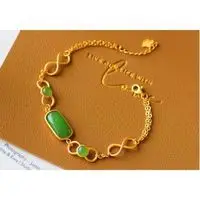 

Natural Jasper Egg Noodle Bracelet for Women Affordable Luxury Fashion Simple Sterling Silver Gilding Inlaid Creative Lady Tempe
