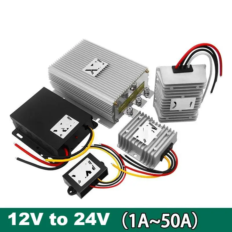 

DC switching power supply step-up conversion module transformer 12V rise 24V constant current voltage regulation SUSWE