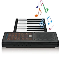 hand roll portable piano 61 keys foldable pian keyboard instrument with stereo speaker midi bluetooth rechargeable styl