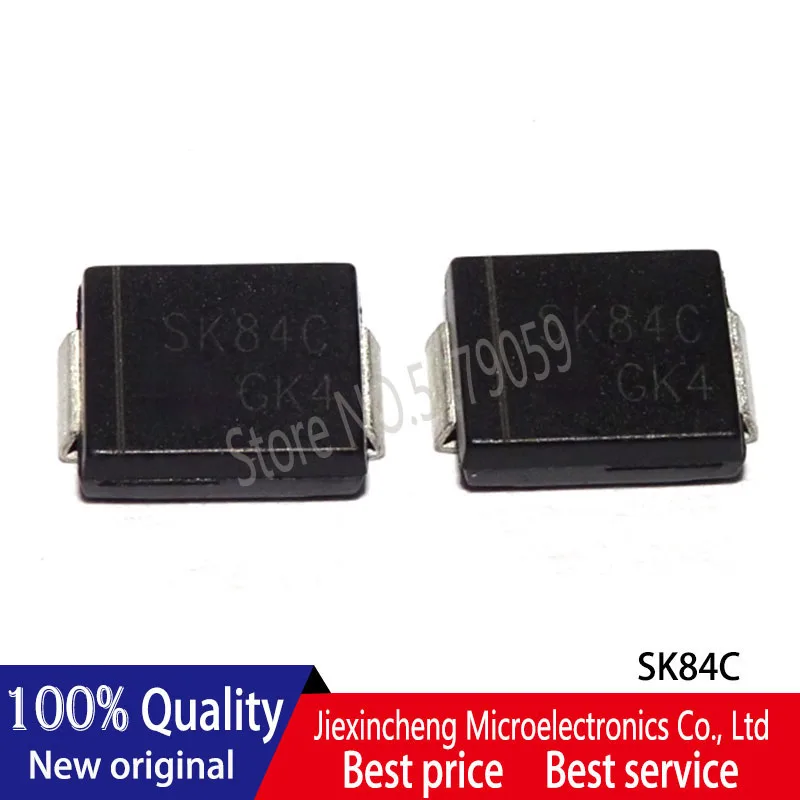 

50 шт. SK84C SK84 SMC 8A 40В диоды Шоттки DO-214AB новые оригинальные