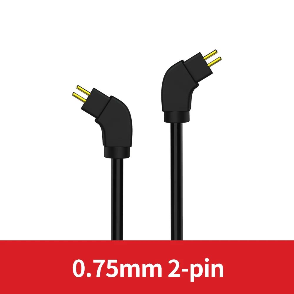 TRN BT3S беспроводной Bluetooth 4,2 APT-X кабель HIFI наушники 2Pin/MMCX для Revonext QT5 TRN X6/IM2/V80/IM1 Олово Т2 - Цвет: 0.75mm