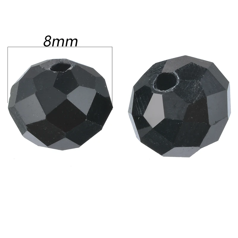 8mm 70pcs О бусины 30 шт. смешанные бабочка с украшением в виде кристаллов кварца шарик 1 мм небольшое отверстие Spacer Бусины для самостоятельного изготовления Браслеты& Цепочки и ожерелья ювелирных изделий 15x12 мм - Цвет: 8mm 70pcs