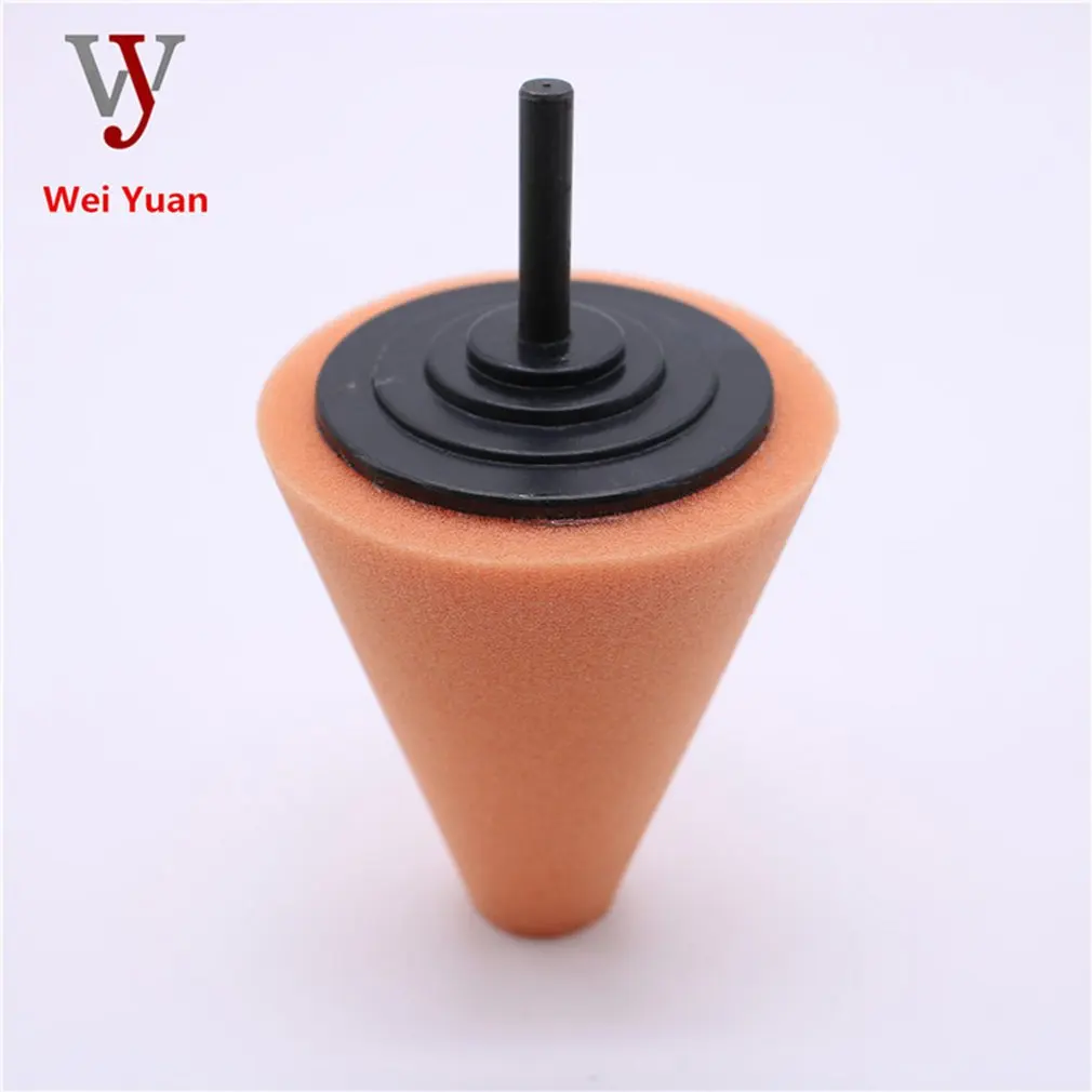 1 шт. Автомобильная полировальная губка коническая форма инструмент для ступицы