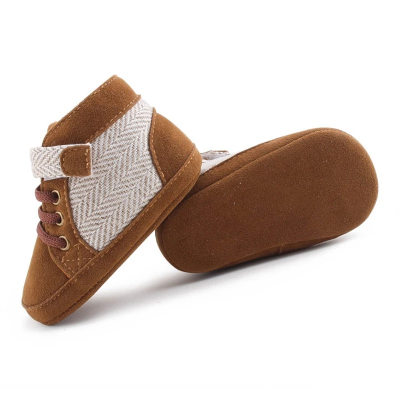 Обувь для малышей Сезон осень Мягкая обувь маленьких мальчиков на подошве