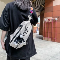 yoreai casual crossbody chest bag shoulder mens bag one strap lightweight male bags pouch daypack for couples travel sport