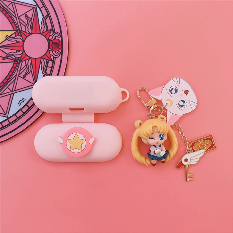 

Cute Cartoon Girl Silicone Case for Huawei FreeBuds 3i Case for Honor Flypods 3 Bluetooth Earphones Protect Cover Headphones Box