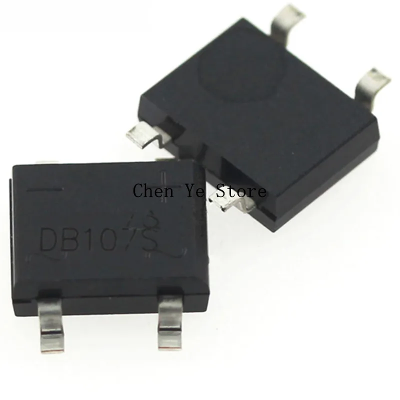 Новый и оригинальный выпрямительный мост чипсета IC DB107S SOP4 DB107 SOP-4 1A SMD, 10 шт.