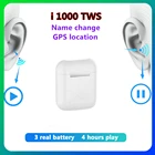 Беспроводная Bluetooth-гарнитура I1000, TWS, наушники 6D с сабвуфером, наушники PK I60, I30, I90, I200, I100, I500 Pro, 2020