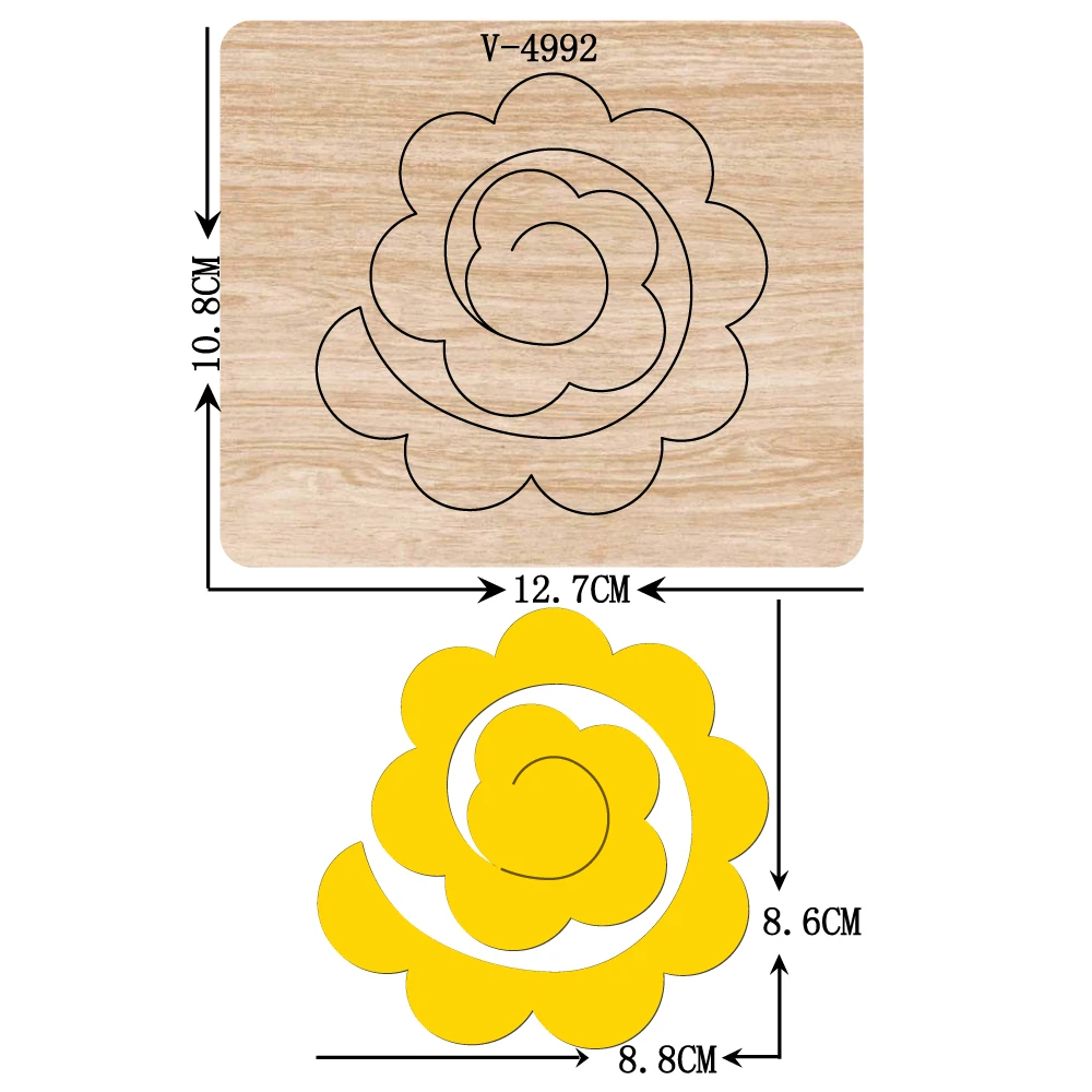 

New BOW wooden dies cutting dies for scrapbooking Multiple sizes V-4992