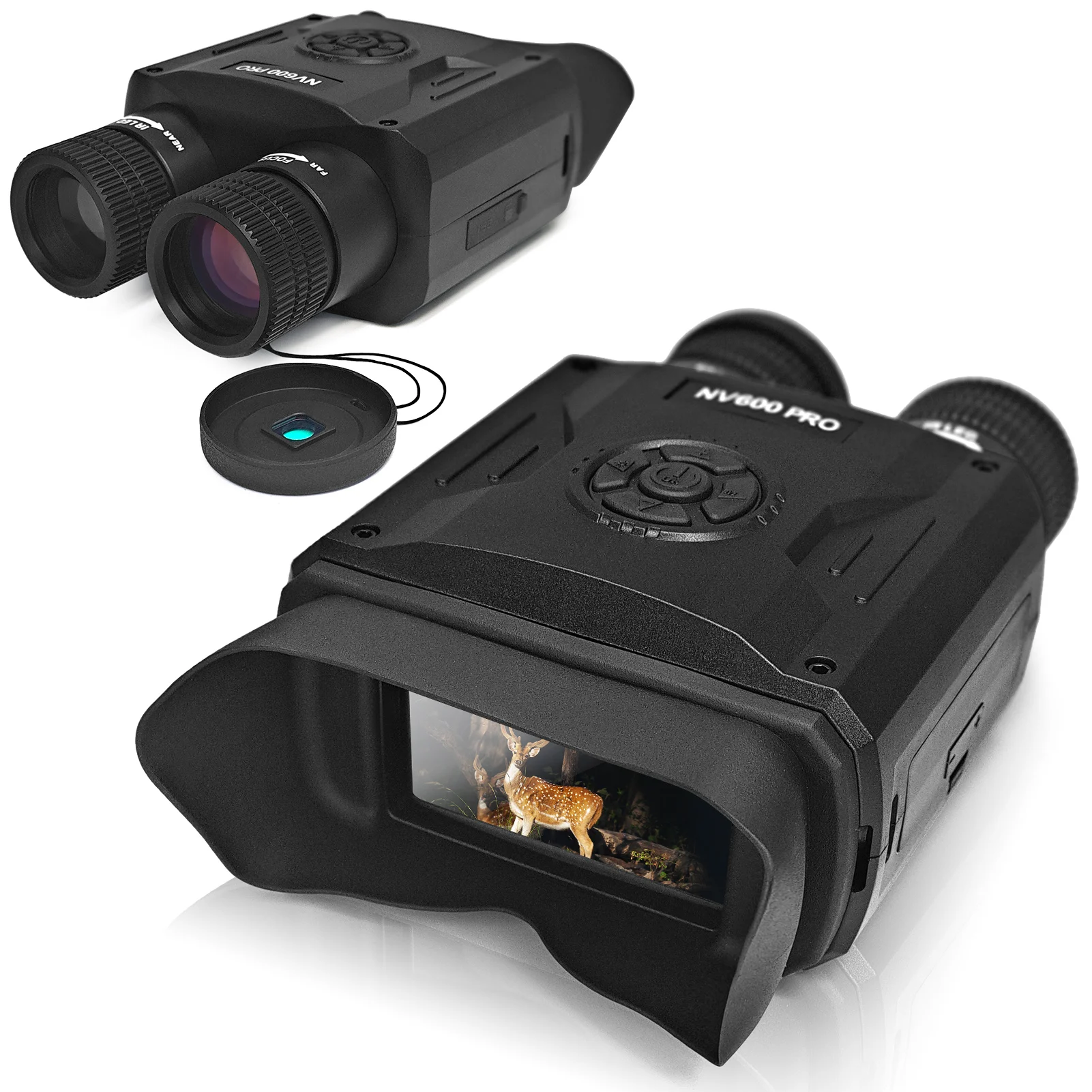 

Zoom Night Vision Telescope 8X Digital Goggles Binoculars IR Night Vision Scope With Camera Video Replay Menu 16GB TF Card