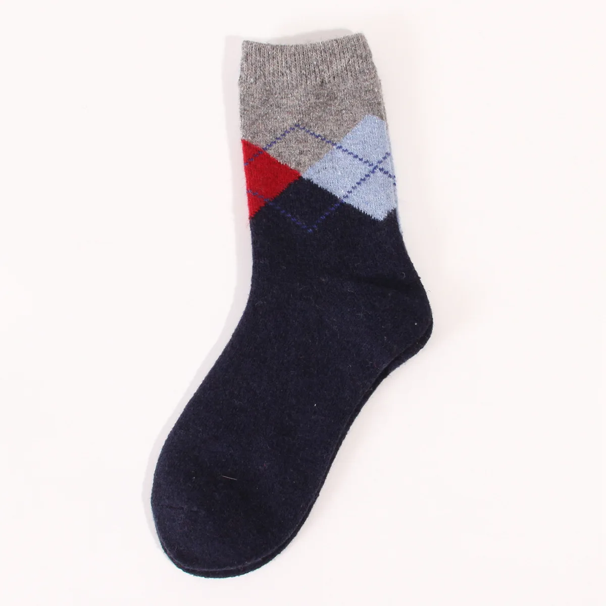 Women Wool Socks Winter Warm Thick Hiking Boot Thermal Cozy Plaid Casual Work Soft Crew Socks for Cold Weather 12 Pairs