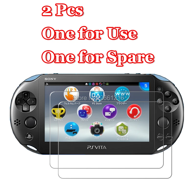 2 шт./партия для sony playstation psv ita PS Vita psv 2000 1000 закаленное стекло 9H 2.5D Премиум Защитная пленка для экрана psv 2000 psv 1000
