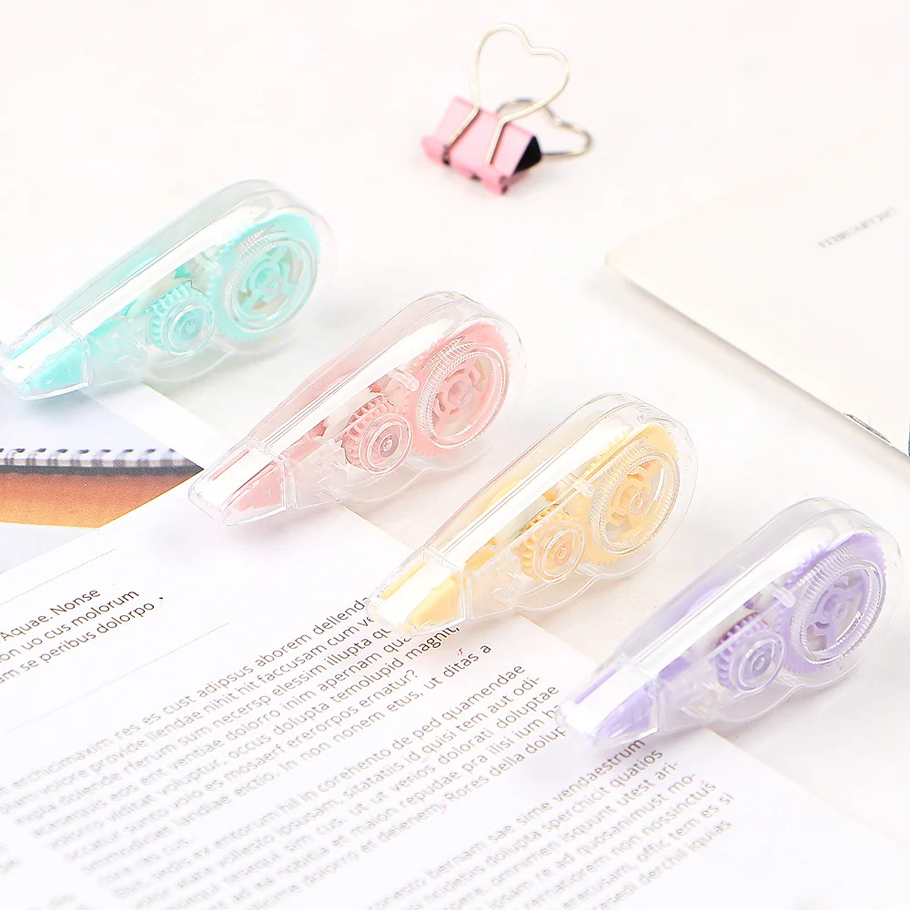 4 шт./компл. Kawaii вишня Корректирующая лента милый ленты с рисунком школьный
