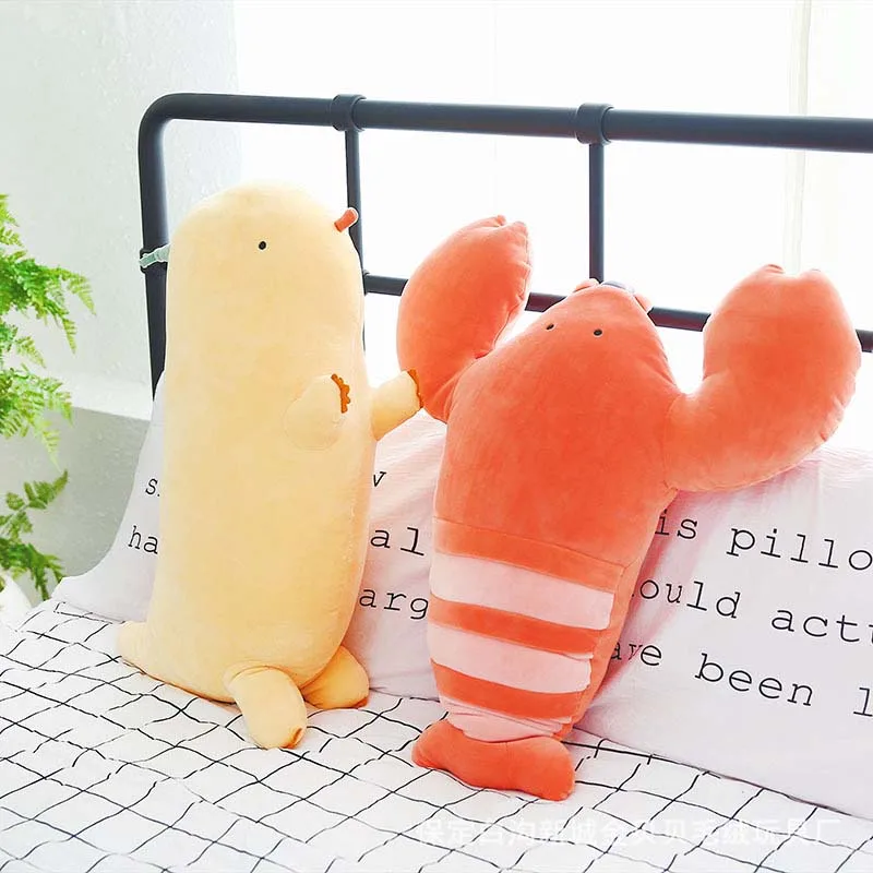 

Cartoon Sea animals Plush Toy Boutique Down cotton Stuffed doll Waist Cushion Sofa Pillow Children's Gift Photo Props